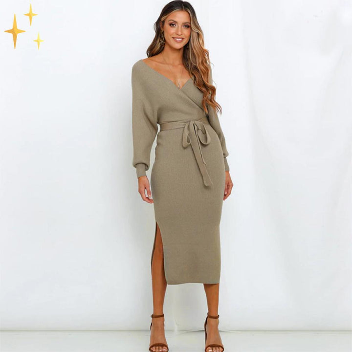 Dames Klassieke Midi Jurk