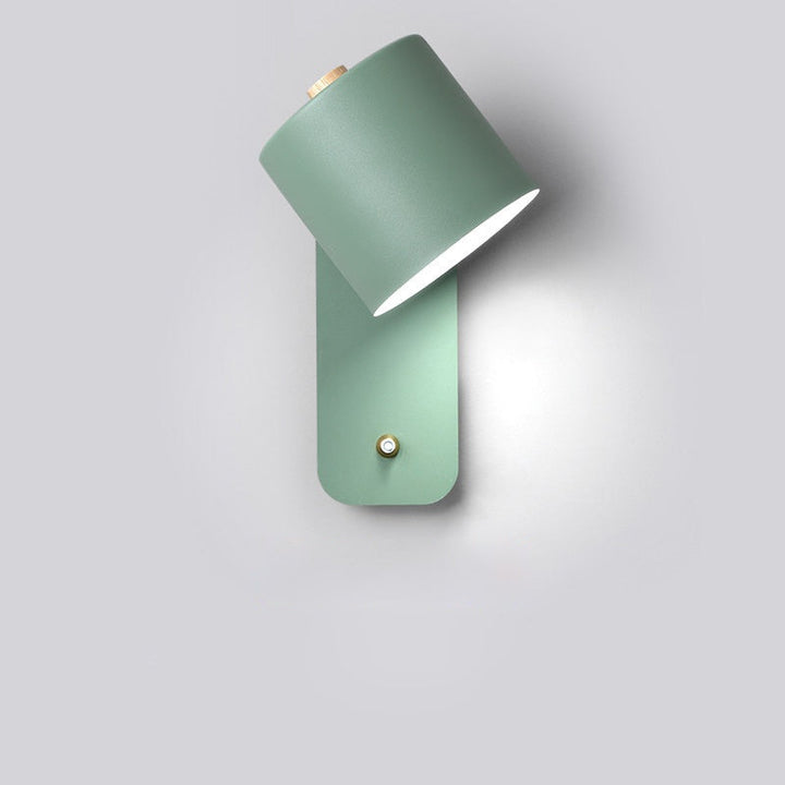 Dubbele witte LED wandlamp, modern design met schakelaar