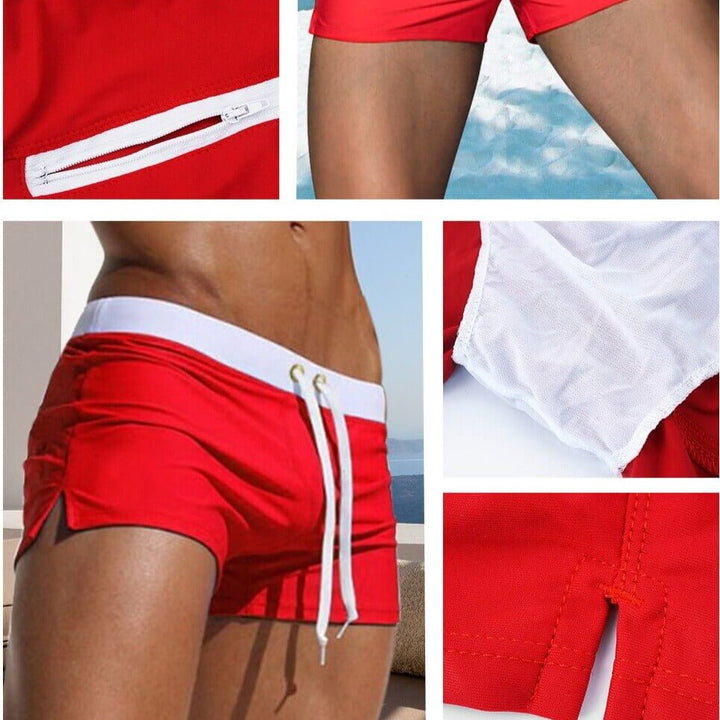 Zomerse heren zwemshort, stijlvolle badmode voor alle waterplezier en ontspanning.