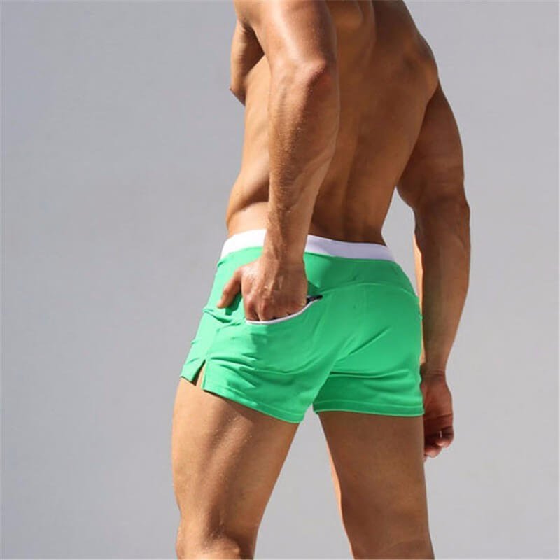 Sneldrogende heren zwemshort, ideaal voor wateravonturen en zomerse ontspanning.