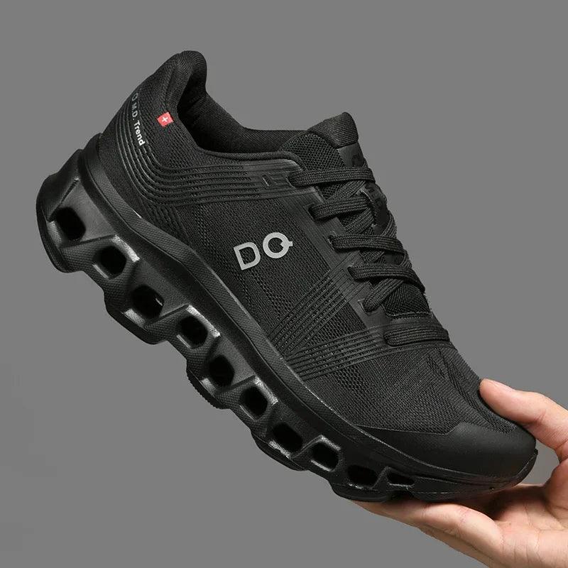 Moderne herensneaker: licht, ademend, stevig met PU-zool. Perfect voor sport en vrije tijd.