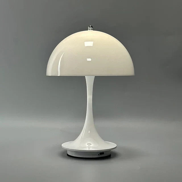 Moderne draadloze lamp met metalen ontwerp, energiezuinige LED, stijlvol voor woonkamer, slaapkamer, kantoor