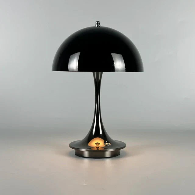 Moderne draadloze lamp met metalen ontwerp, energiezuinige LED, stijlvol voor woonkamer, slaapkamer, kantoor