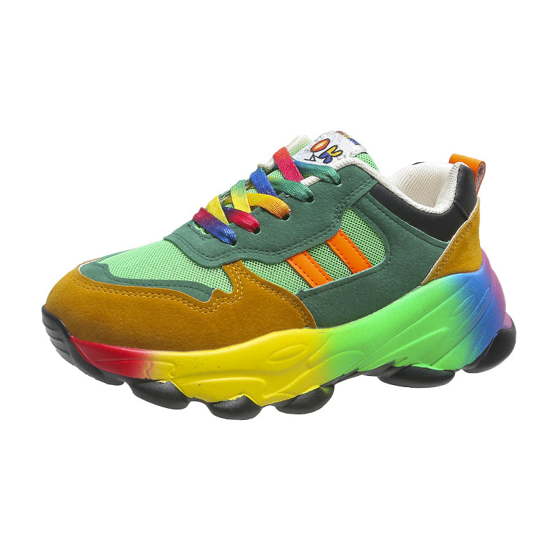 Moderne orthopedische sportschoenen voor dames, stijlvol en comfortabel, met antislipzolen en een eigentijds design.