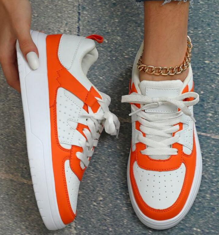 Dames sneakers met luipaardprint, in diverse kleuren, comfortabel en modieus, perfect voor elke outfit, een echte eyecatcher.