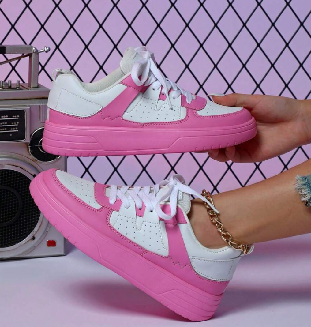 Dames sneakers met luipaardprint, in diverse kleuren, comfortabel en modieus, perfect voor elke outfit, een echte eyecatcher.