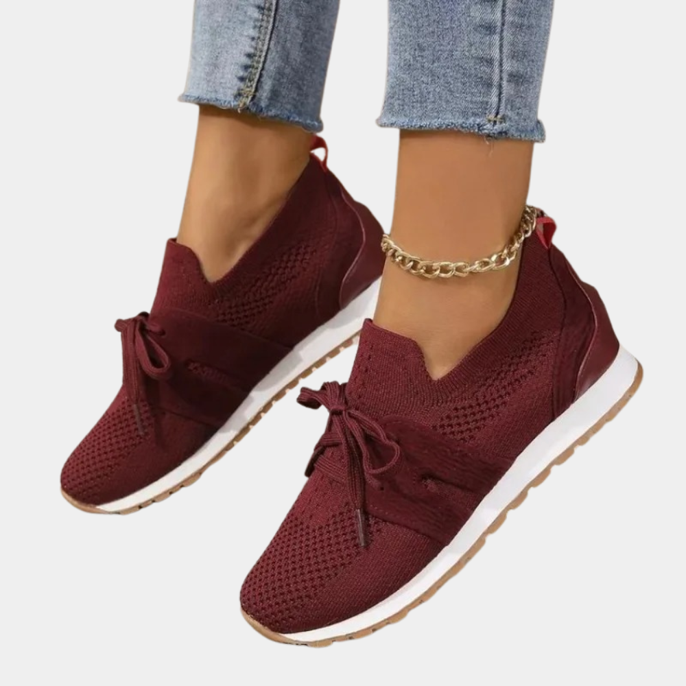 Modieuze dames sneakers in het zwart, ademend en lichtgewicht, perfect voor dagelijks gebruik en speciale gelegenheden, verkrijgbaar in diverse kleuren.