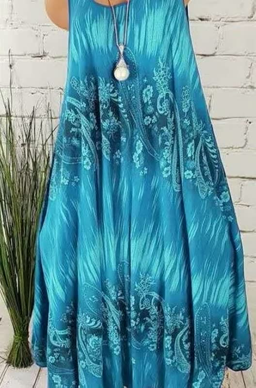 Oversized midi zomerjurk (CassieDress™) voor dames, mouwloos en comfortabel, een must-have voor de warme dagen.