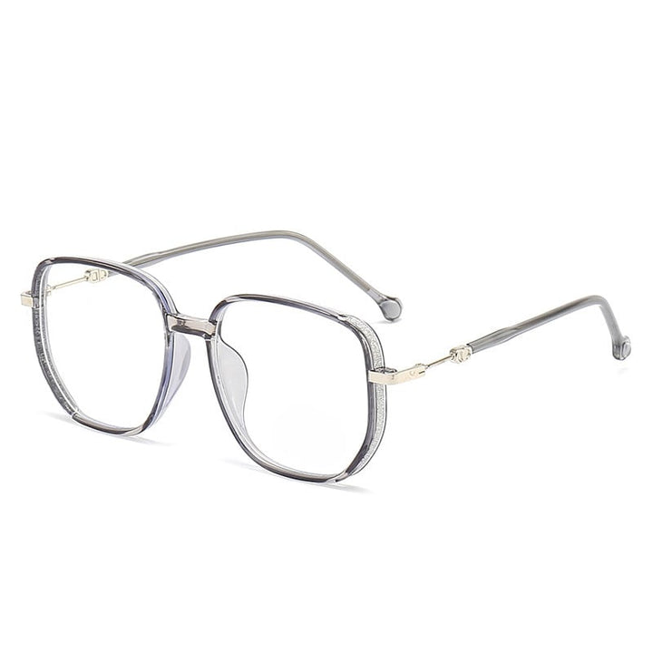 Geavanceerde Livia leesbril: multifocaal glas met effectieve anti-blauw licht coating voor optimale oogrust en zicht.