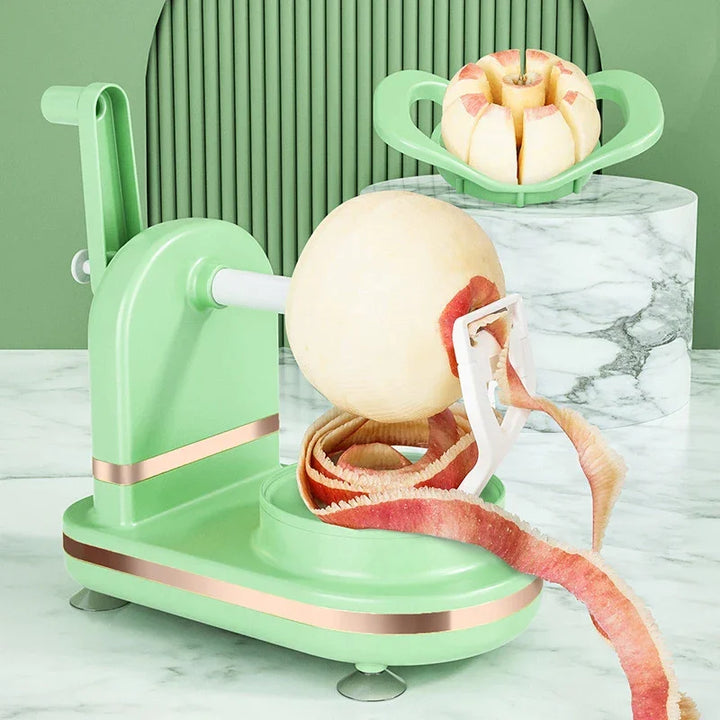Groente- & fruitschiller voor gezonde maaltijden. Handmatig, efficiënt, culinair keukenhulpje.