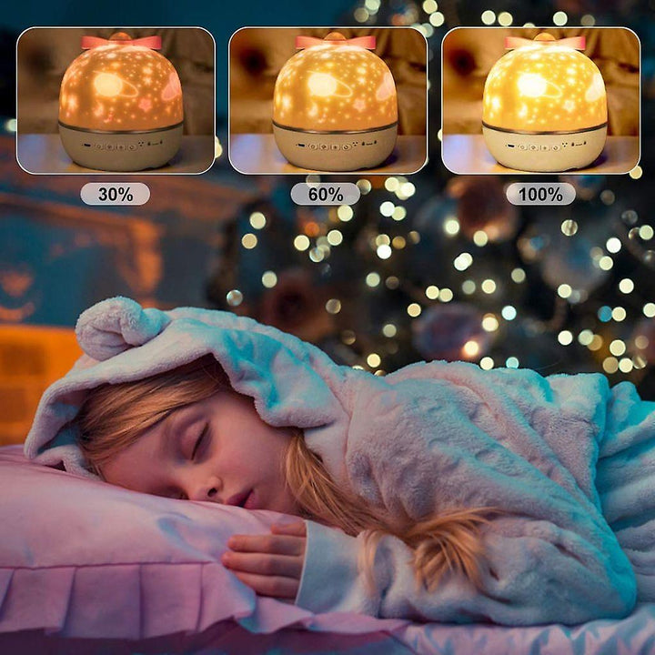 Uniek cadeau: sterrenprojector nachtlamp kinderkamer, creëert magische sfeer.