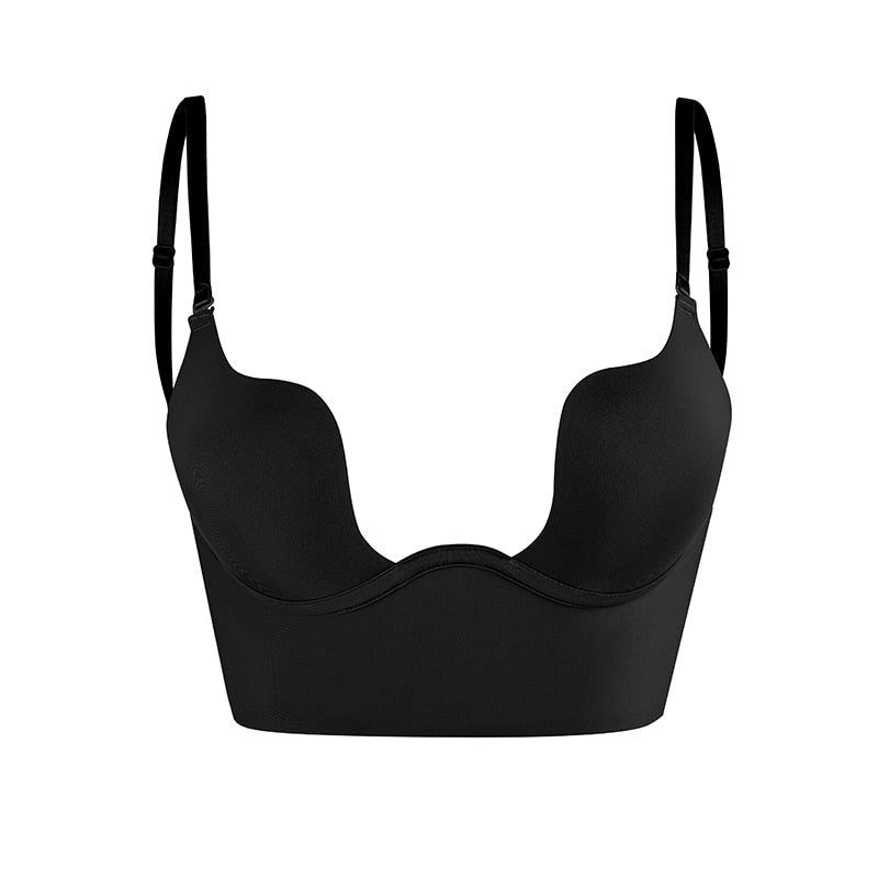 Naadloze rugvrije BH voor dames, perfect voor rugvrije outfits, onzichtbare ondersteuning