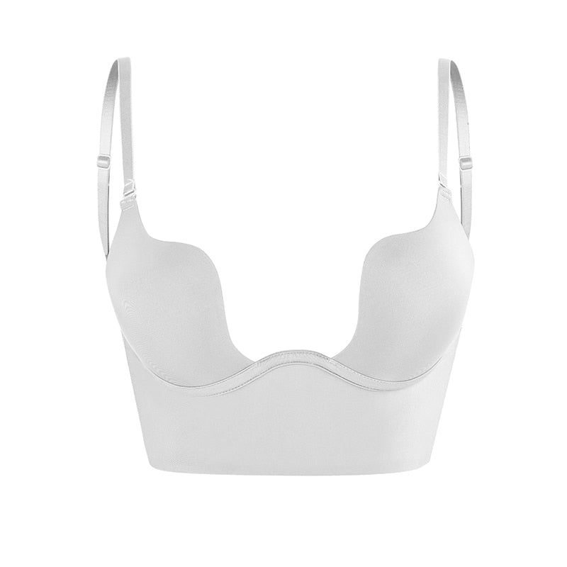 Naadloze rugvrije BH voor dames, perfect voor rugvrije outfits, onzichtbare ondersteuning