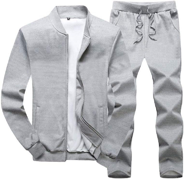 Noah casual heren trainingspak, comfortabel polyester joggingpak voor sport & vrije tijd.