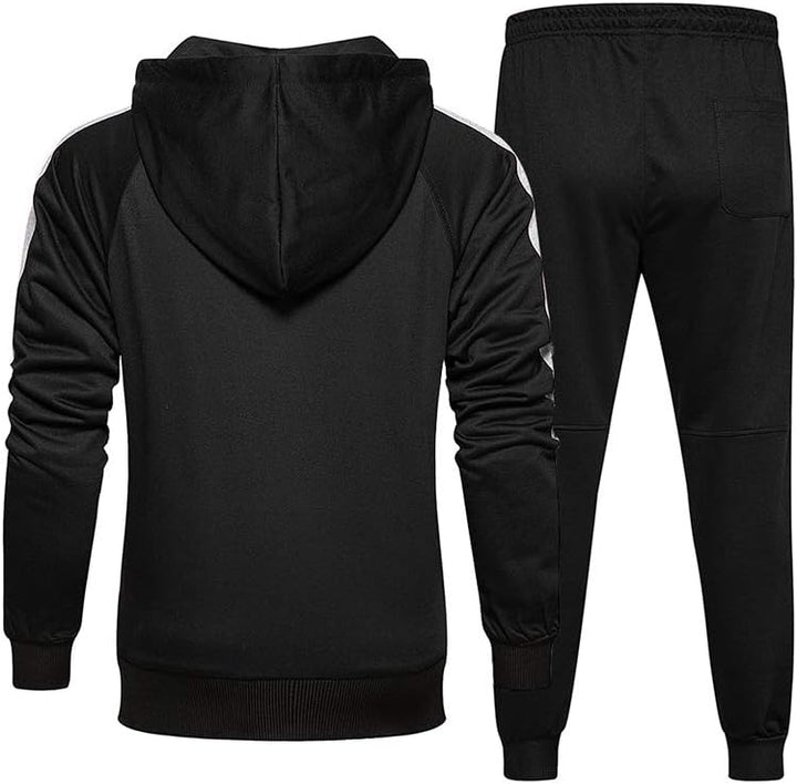 Stijlvol heren trainingspak Noah, polyester, sportief & comfortabel. Jouw nieuwe favoriet.