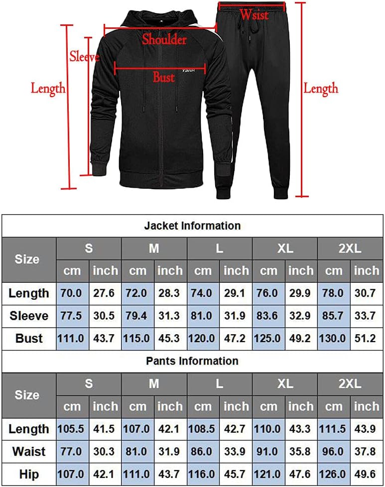 Modern heren trainingspak Noah, ademend polyester. Essentiële sportkleding voor heren.