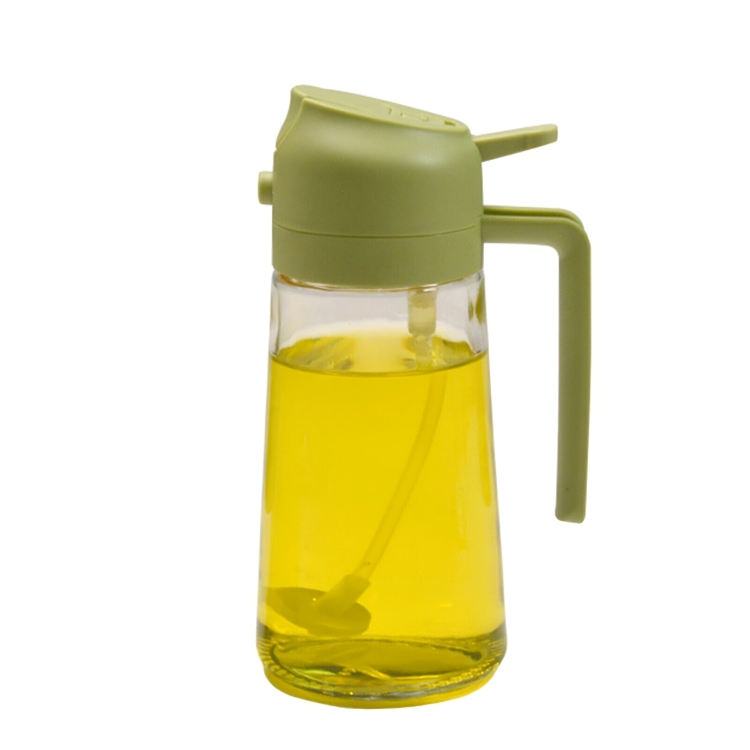 Spuit of schenk olie nauwkeurig met de OilLux 2-in-1 dispenser. Gezond koken was nog nooit zo makkelijk.