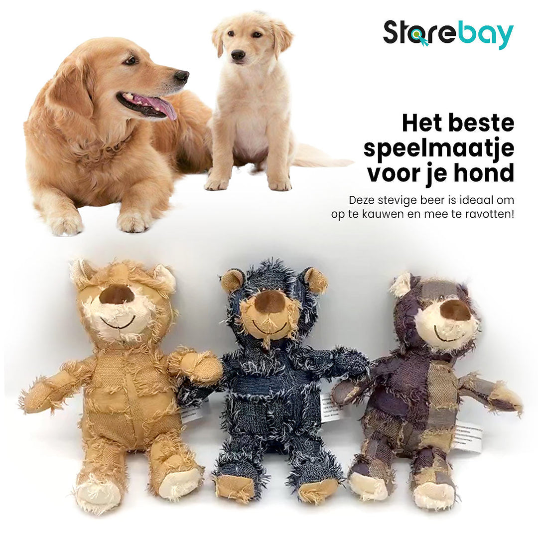 Onverwoestbaar PowerPup hondenspeeltje voor intensief kauwen. Sterk en duurzaam speelgoed voor urenlang speelplezier.