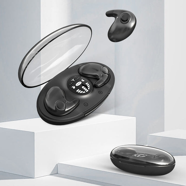 Nauwlijks zichtbare, ergonomische slaapoordopjes voor ongestoorde slaap. Comfortabel en effectief tegen lawaai.