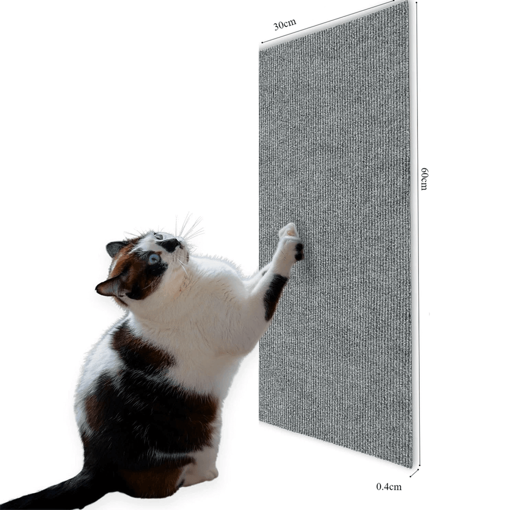 Zelfklevende SilkGuard meubelbeschermer, onzichtbaar en sterk tegen kattenklauwen op meubels.