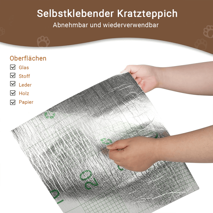 Geniet van onbeschadigde meubels met SilkGuard's onzichtbare en zelfklevende kattenbescherming.