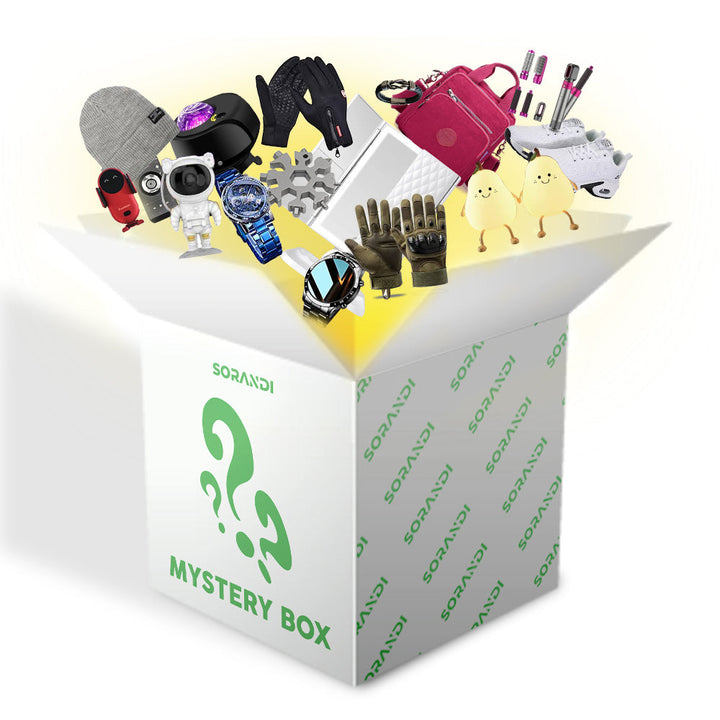 Open deze verrassingsbox vol unieke cadeaus en trendy gadgets; gegarandeerd meer waarde dan je betaalt!