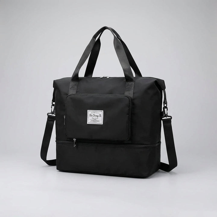 Waterdichte Oxford sporttas, flexibel en duurzaam. De ideale opvouwbare tas voor fitness of korte trips.