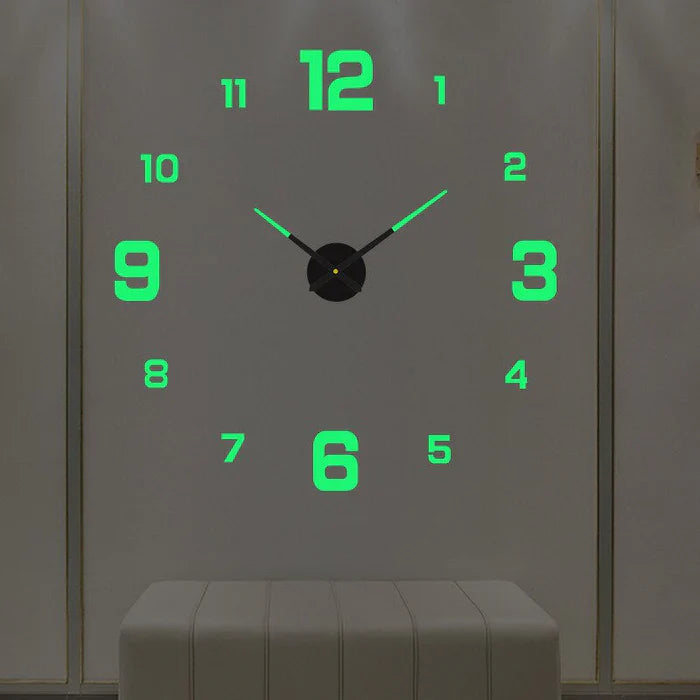 Originele design wandklok met creatieve stijl, stil mechanisme en veelzijdige kleuropties voor een individuele sfeer.