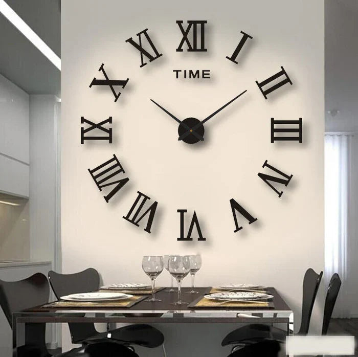 Originele design wandklok met creatieve stijl, stil mechanisme en veelzijdige kleuropties voor een individuele sfeer.