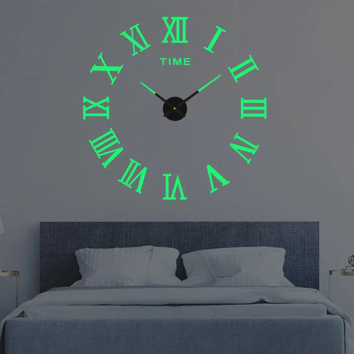 Originele design wandklok met creatieve stijl, stil mechanisme en veelzijdige kleuropties voor een individuele sfeer.
