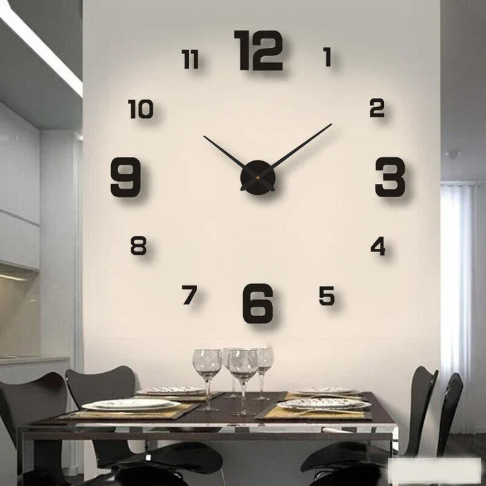 Originele design wandklok met creatieve stijl, stil mechanisme en veelzijdige kleuropties voor een individuele sfeer.