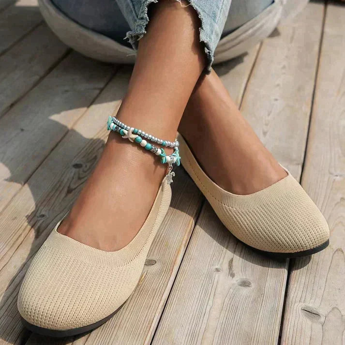 Orthopedische ballerina's, elegant, comfortabel, in meerdere kleuren, ergonomisch design, damesschoenen.