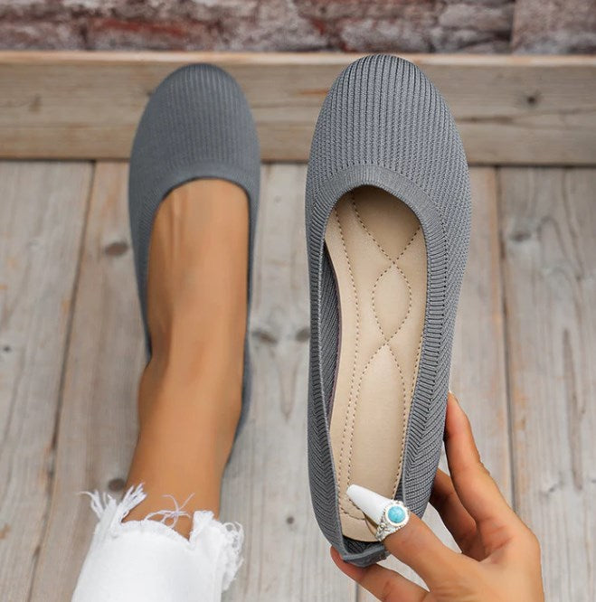 Orthopedische ballerina's, elegant, comfortabel, in meerdere kleuren, ergonomisch design, damesschoenen.