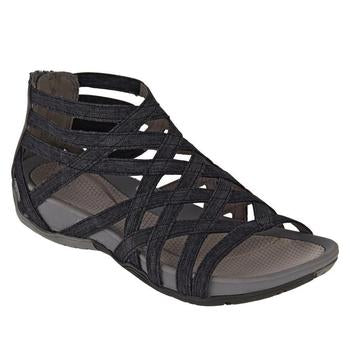 Orthopedische dames sandalen, beige, met antislip en ademende zool, ideaal voor comfort en stijlvolle elegantie.