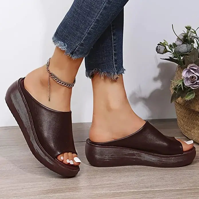 Orthopedische damessandalen, zomercomfort, voetbescherming, antislipzool, elegante kleuren, stijlvol, comfortabel