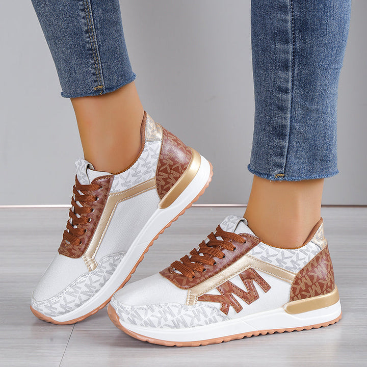 Orthopedische dames sneakers, stijlvol en comfortabel, in diverse kleuren, met sportief design en gripvolle zool.