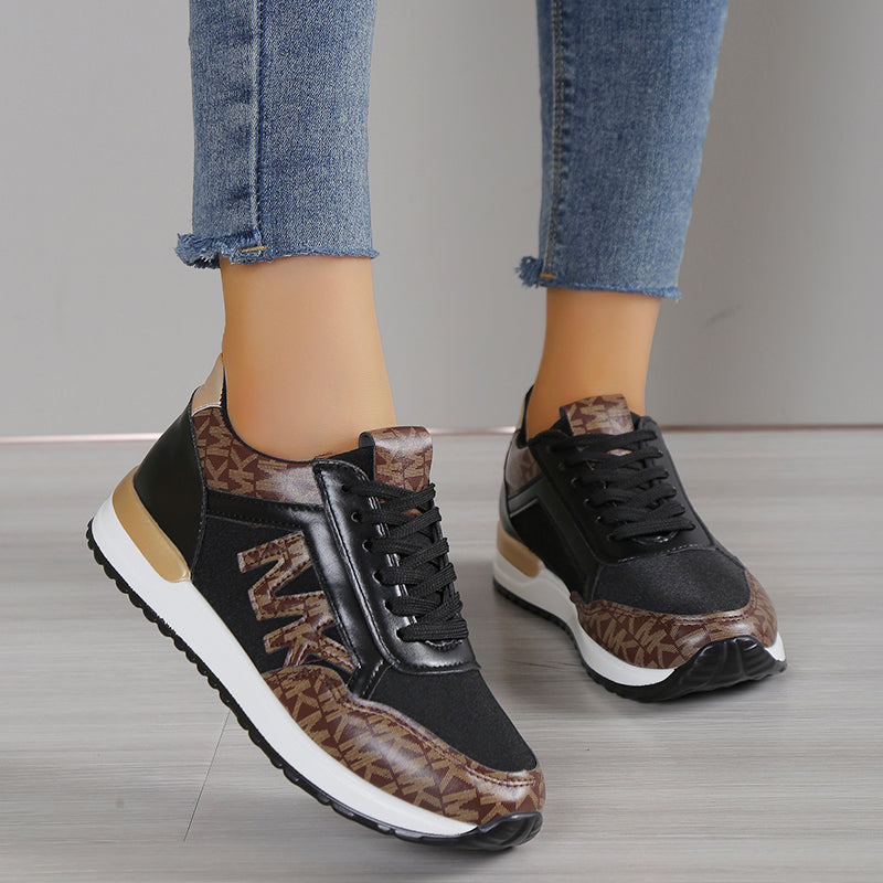 Orthopedische dames sneakers, stijlvol en comfortabel, in diverse kleuren, met sportief design en gripvolle zool.