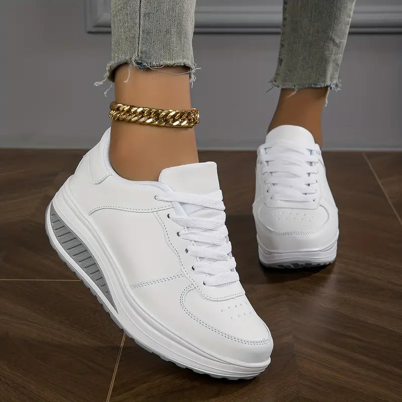 Sportieve orthopedische damesschoenen met goede demping en ondersteuning, in blauw.