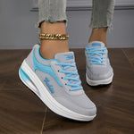 Grijs met blauw