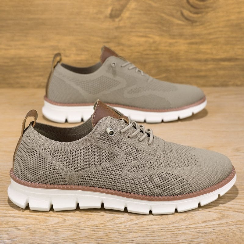 Orthopedische vrijetijdsschoenen voor heren, ademend mesh, dempende zool, elegant ontwerp in tijdloze stijl