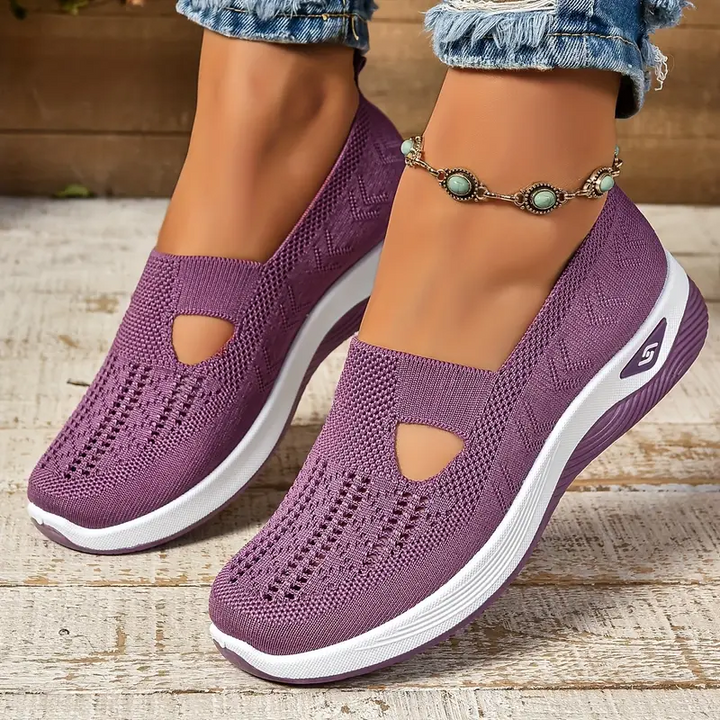 Orthopedische comfortschoenen voor dames, elegant ontwerp, zachte vulling, optimale ondersteuning, stijlvolle look.