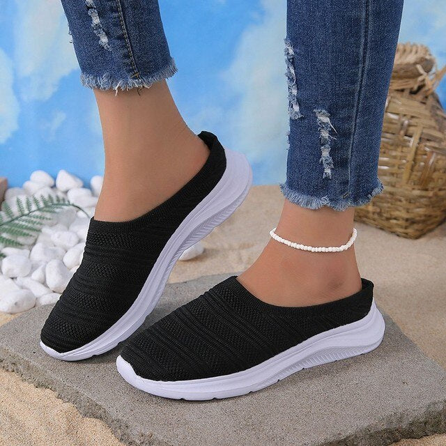 Dames orthopedische zomerslippers, ergonomisch, levendige kleuren, antislipzool, ademend materiaal, gedetailleerd