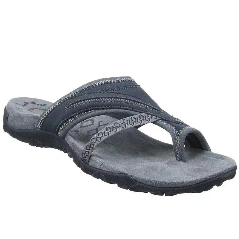 Verlichtende orthopedische slippers dames met superieur voetbed voor pijnvrije ondersteuning en comfort.