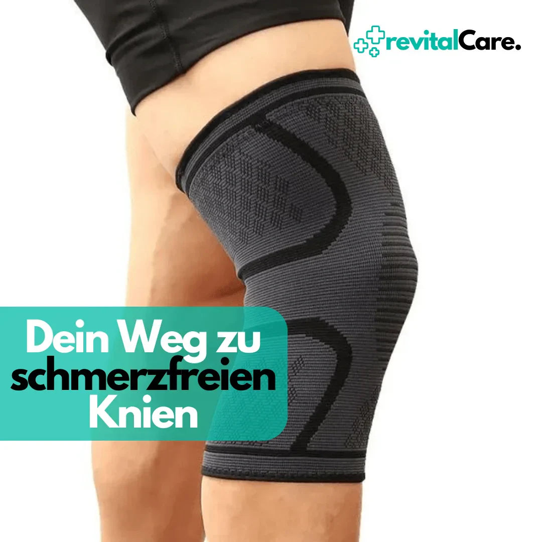 Unisex verstelbare FlexiKnee Pro orthopedische kniesteun, geschikt voor elke gebruiker.