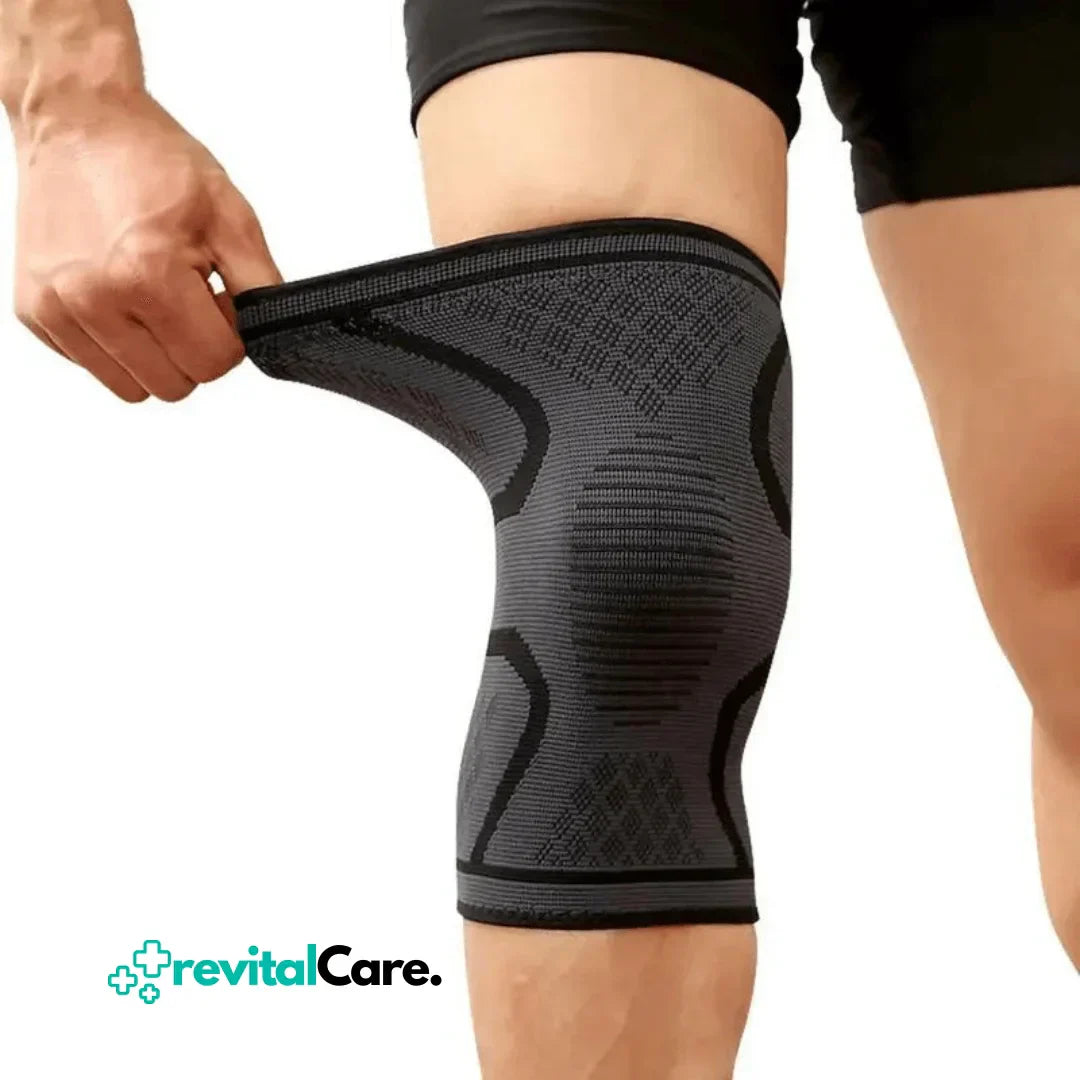 FlexiKnee Pro orthopedische kniesteun. Biedt compressie, herstel en effectieve pijnverlichting.