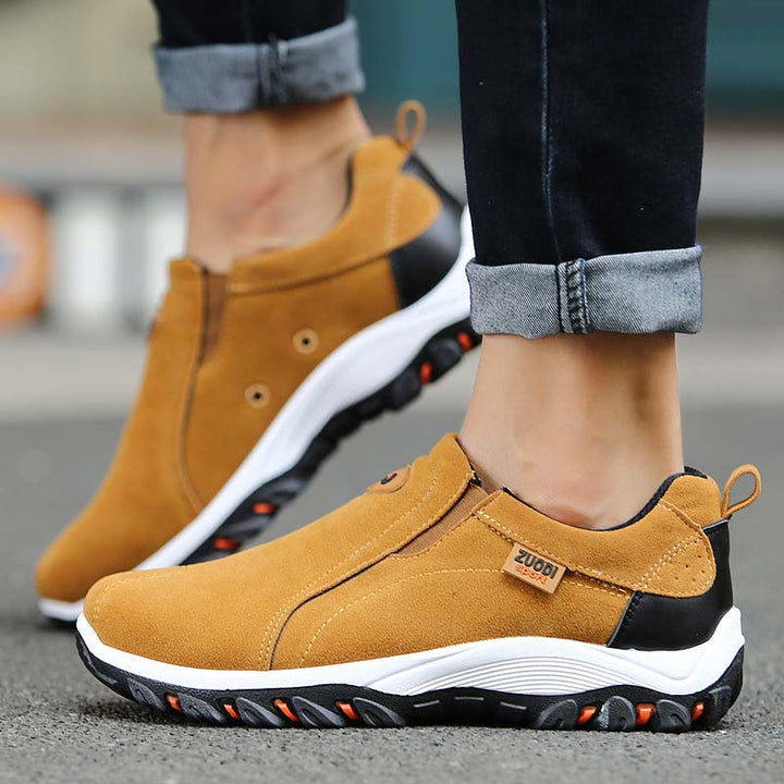 Antislip zool van de Oscar Comfort heren wandelschoen, voor stevige grip op diverse ondergronden tijdens het hiken.