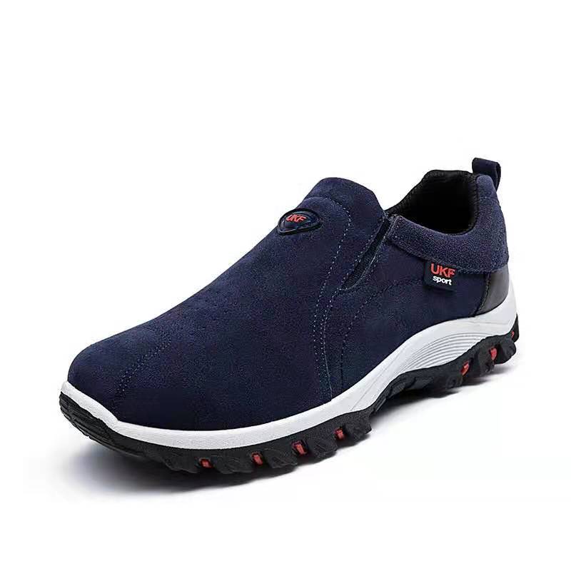 Binnenkant van de Oscar Comfort heren wandelschoen, met dempende binnenzool voor optimaal draagcomfort.
