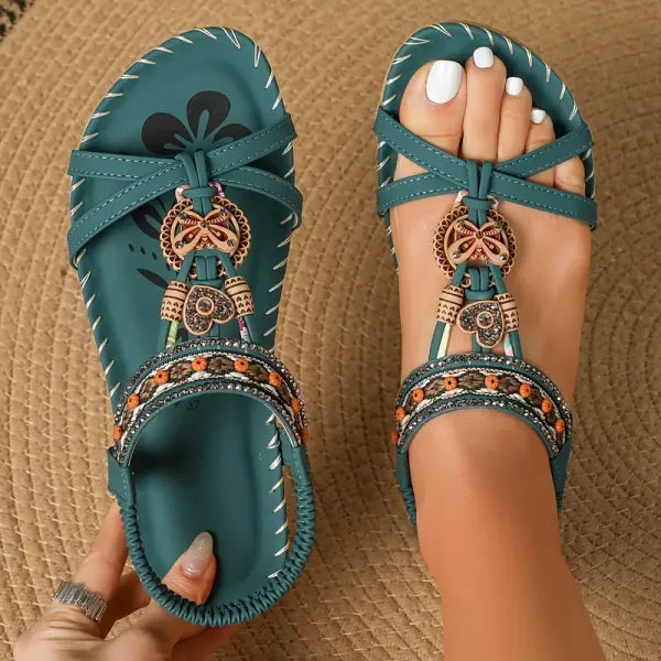 Dames wandelsandalen met orthopedische ondersteuning, lichtgewicht en comfortabel.