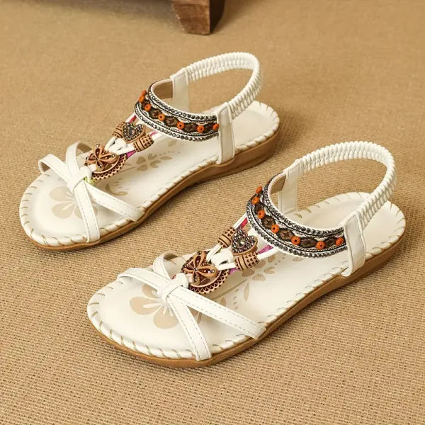 Elegante dames zomer sandalen, orthopedisch en veelkleurig, voor stijlvol comfort.