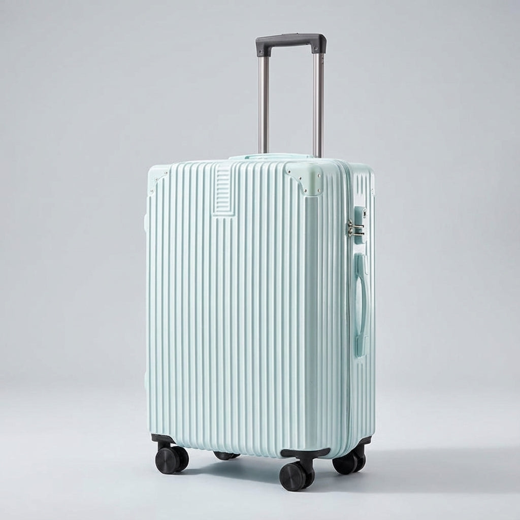 Stijlvolle retro reiskoffer voor zorgeloos reizen en lange vakanties.